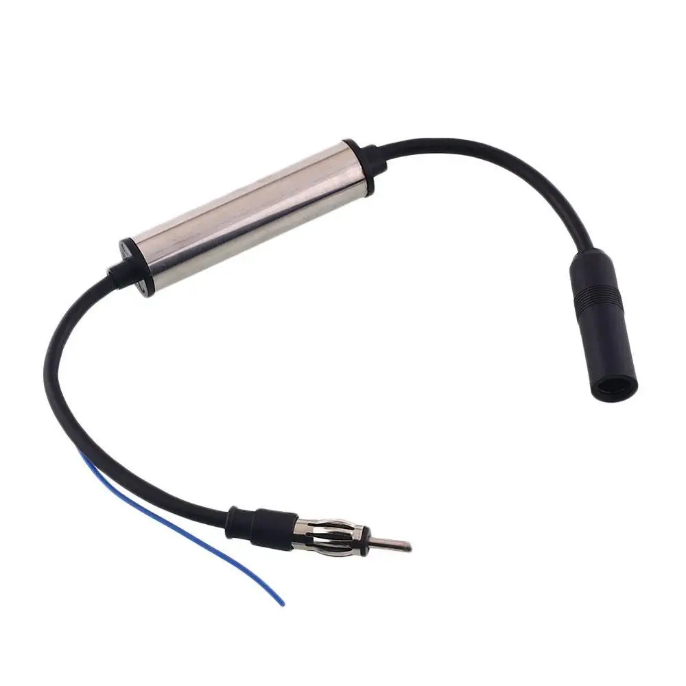 Vehemo Antenna antennae FM AM Signal Boosters Amp Amplifier Wire inline Booster Radio Aerial | Автомобили и мотоциклы