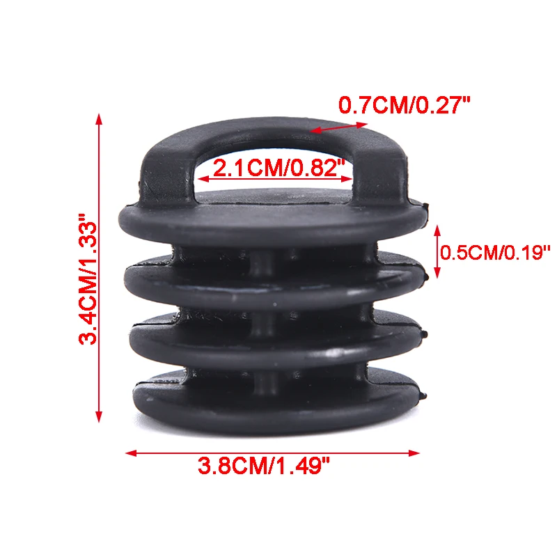 4 шт Rubbe каноэ каяк рафтинг лодка Scupper стопор пробки сливные отверстия пробки 3,8 см гребные лодки Аксессуары морской