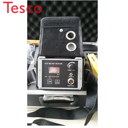 

DJ-6B Holiday Detector Electric Spark Leak Detector With 50um to 10mm Measuring Range For Metal corrosion coating Testing