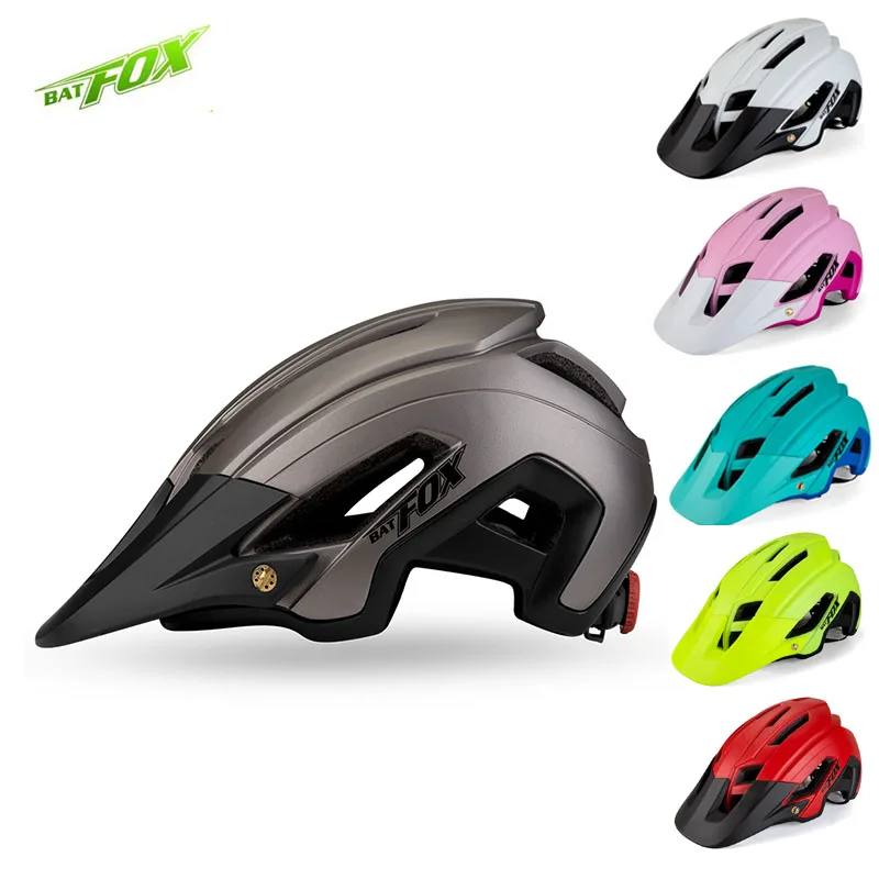 BATFOX велосипедный шлем casco bicicleta hombre велосипедный шлем горный велосипед дорожный защитный шлем цельная форма Сверхлегкий EPS+ PC чехол