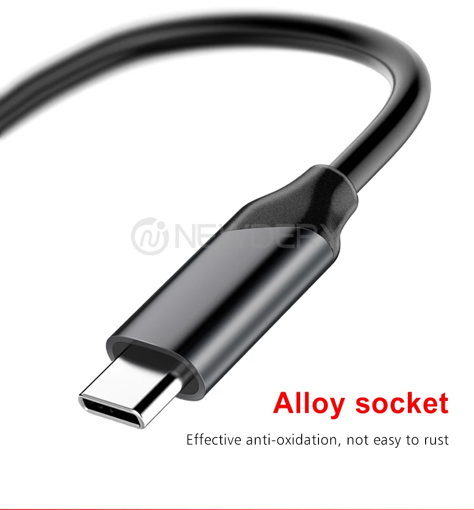 NEWDERY USB C концентратор 8 в 1 многопортовый адаптер с HDMI, USB 3,0, RJ45 SD/TF слот для карт памяти подходит для MacBook Air/Pro всех устройств типа c