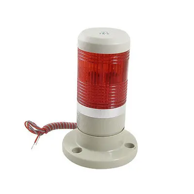 

12V DC Red Signal Tower Industrial Warning Lamp Stack Light