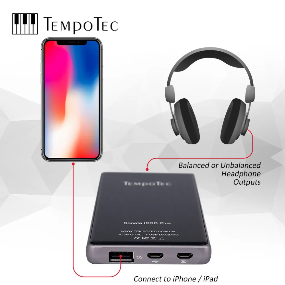 TempoTec Sonata iDSD Plus USB Portable DAC Support