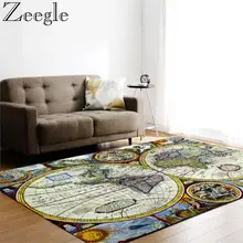 Карта мира, печатные ковры для гостиной, детской спальни, напольные ковры, коврики для офисного кресла, коврики, ковер для детской комнаты