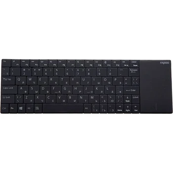 

Keyboard Rapoo E2710 black/black USB wireless slim Multimedia