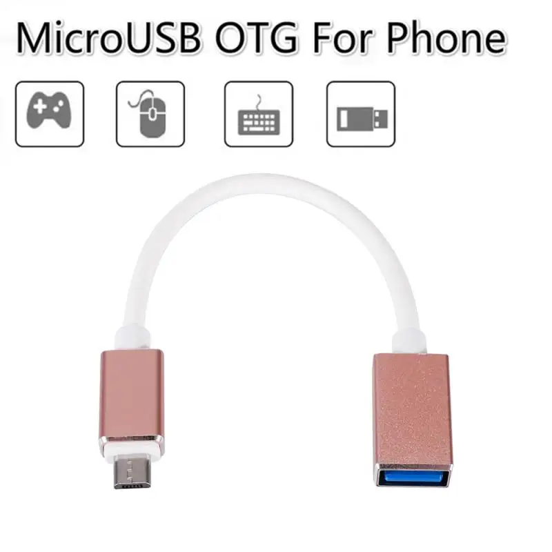 Micro USB OTG Cable Adapter Male to 3.0 Female for Xiaomi Redmi Samsung Tablet Android Adapters Converters | Мобильные телефоны и