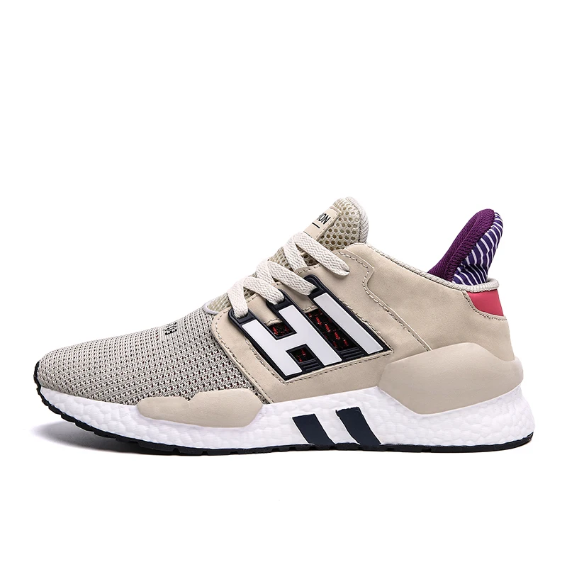 Спортивная обувь для мужчин; zapatillas hombre Deportiva; Мужская обувь для бега; Ayakkabi Erkek Eqt; кроссовки; спортивная обувь - Цвет: khaki