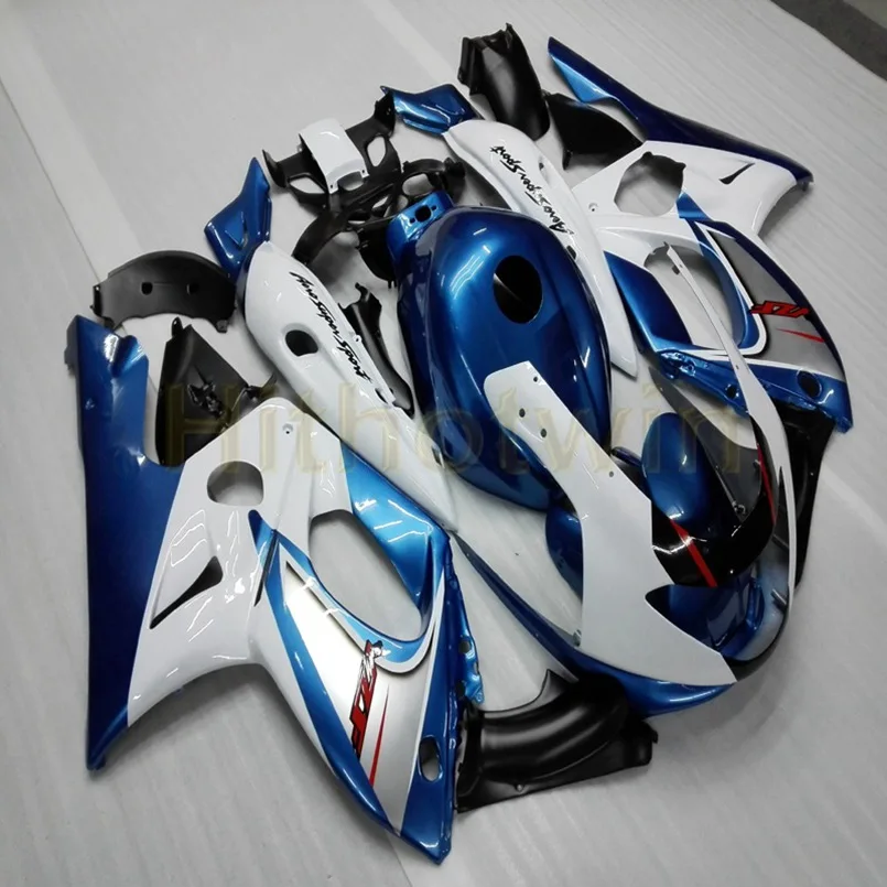 Капот мотоцикла на заказ для YZF600R Thunderent 1997-2007 моторные Обтекатели литьевая форма зеленого пламени - Цвет: R