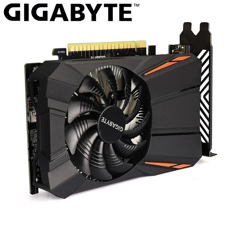 

Gigabyte NVIDIA GeForce GTX1050 Ti 4 GB Graphics Card with GTX 1050 Ti GPU 4GB GDDR5 128 Bit Video Cards for Gaming PC Used