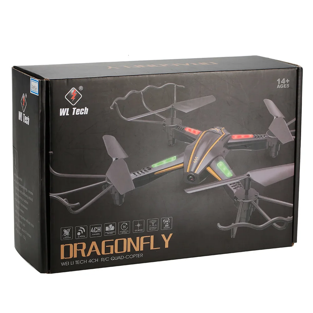 Wltoys Q616 Wi-Fi FPV 0.3MP Дрон с камерой селфи Дрон удержание высоты RC Квадрокоптер RTF Радиоуправляемый вертолет игрушки ZLRC