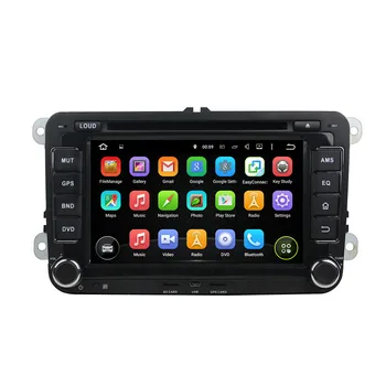 

7" 6 Core PX6 Android 10.0 Multimedia Player For Volkswagen Magotan Caddy Passat Car Radio 2 Din Audio 4+64GB DVD Player DSP