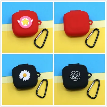 

Cartoon Earphone Case for Samsung Galaxy Buds Live 2020 Wireless Headset Shockproof Silicone Protect Headphone Cover Accessory