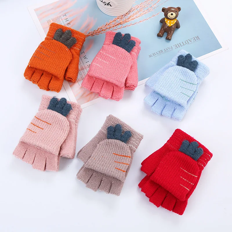 Wool gloves children Clearance