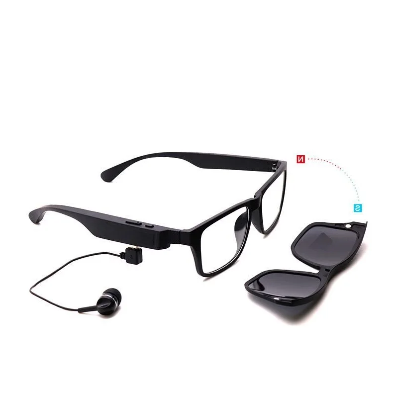 LONSY Модные Спортивные Bluetooth солнцезащитные очки костной проводимости очки с наушниками с 5 шт. Pagnet поляризованные линзы