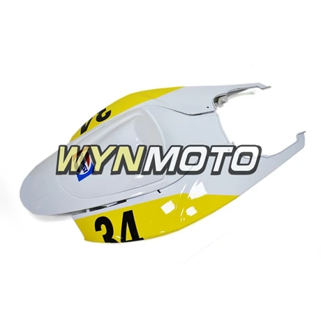 Полный комплект обтекателей для Suzuki GSXR600 750 K6 06 07 год рамы кузова ABS пластик впрыска желтый жемчужный белый корпус Мотоцикла
