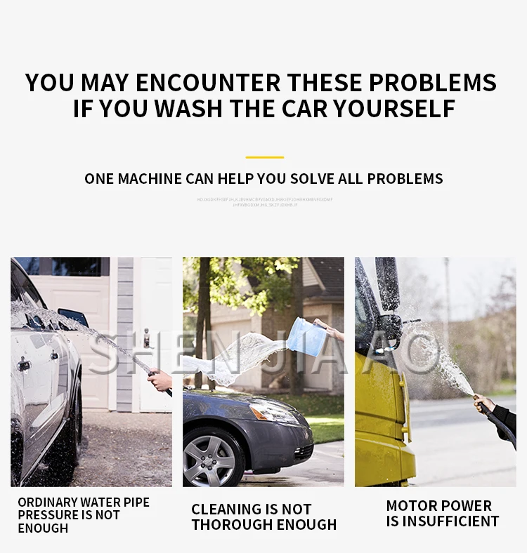 MGN-X1 Home Car Wash Machine Portable Car Wash Artifact 220V High-pressure Autom