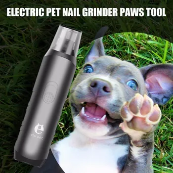 

Two-Speed Electric Pet Dog Cat Paw Nail Grinder Clipper Tool Black Convenient and Compact 2020 New Gift
