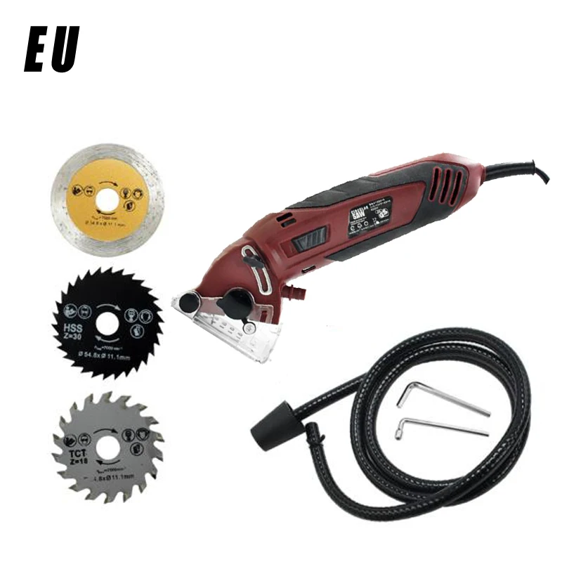 

Multi-function Electric Saw Set 220V/110V Circular Cutters Cutting Red
