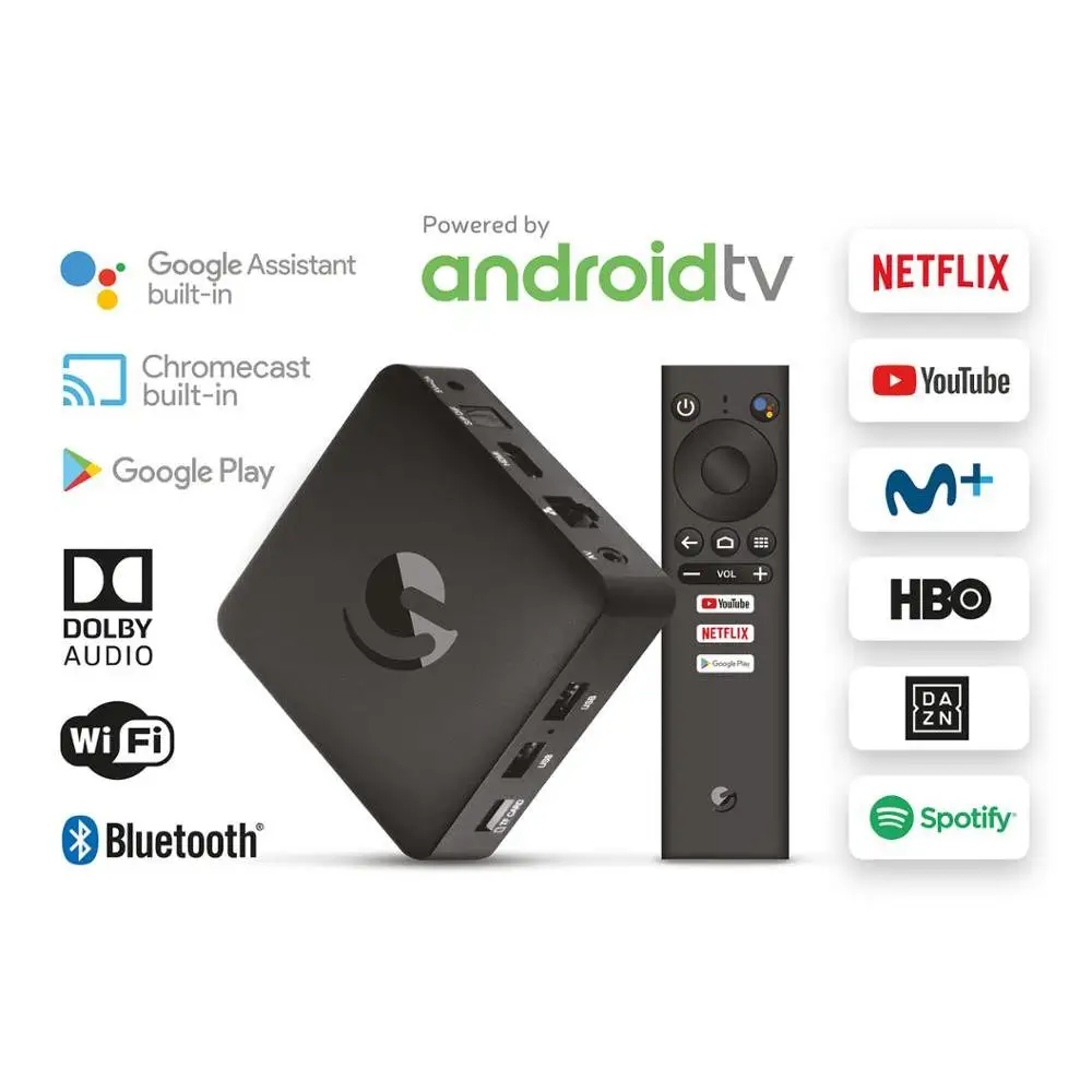 Engel EN1015K, Android TV Box 4K UHD, Google Chrome wizard, Smart TV