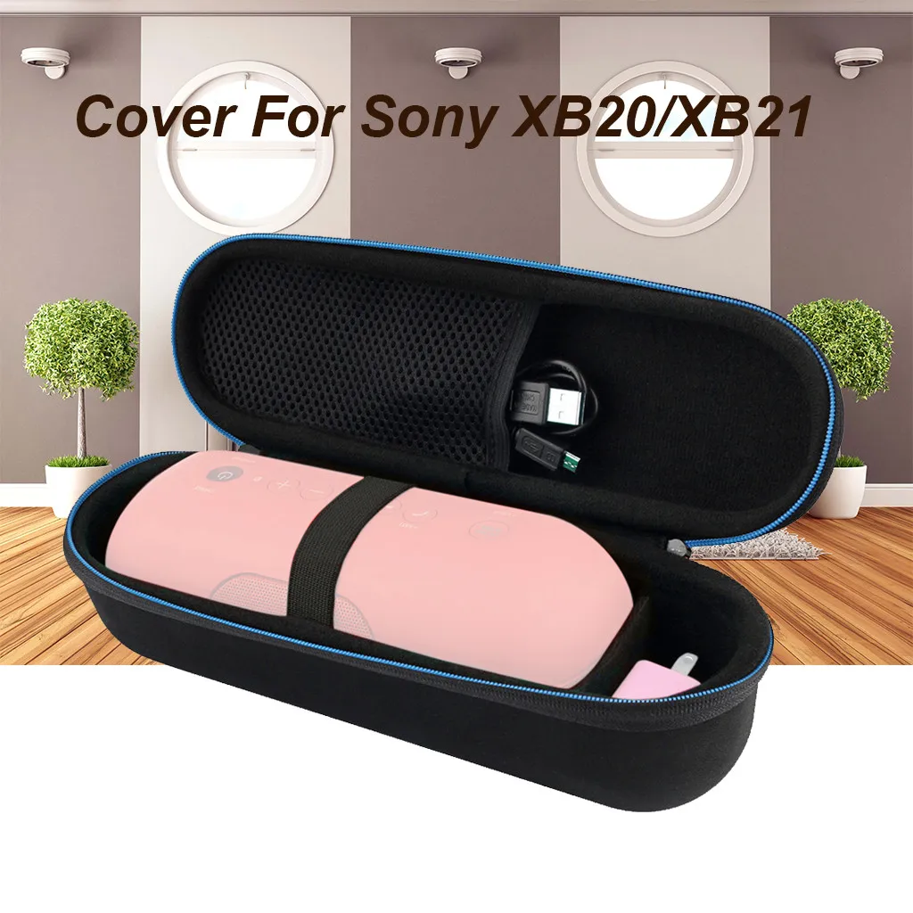 Защитный чехол для динамика для SONY XB20 XB21 Bluetooth динамик EVA для хранения ударопрочный чехол для путешествий для переноски на открытом воздухе Pauch