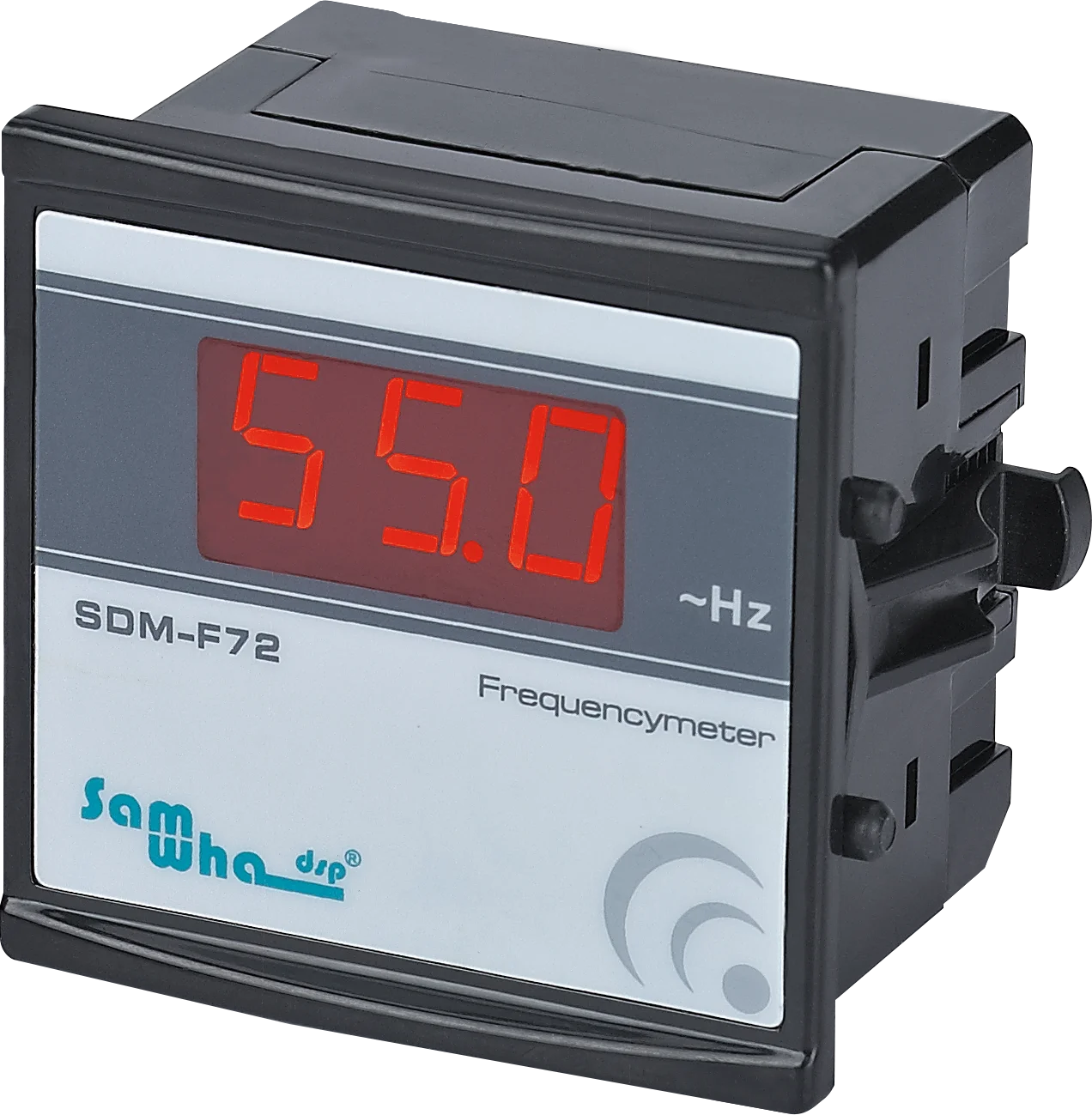 Samwha-Dsp SDM-F Digital Frequencymeter Slim Compact LED Panel meter