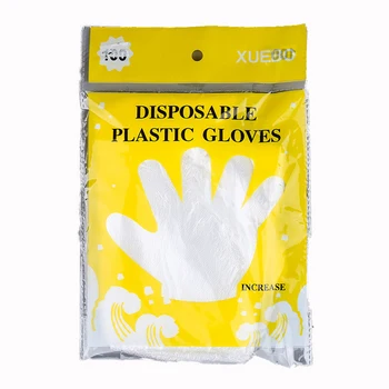 

1000pcs Disposable Plastic Gloves Large Food Grade Kitchen Cooking Cleaning Guantes Desechables Gloves Protection Cocina