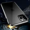 Coque Ultra mince avec cadre métallique lumineux, étui pare-chocs en aluminium dur pour iPhone 12 Mini iPhone 12 Pro/12 Pro Max ► Photo 2/6