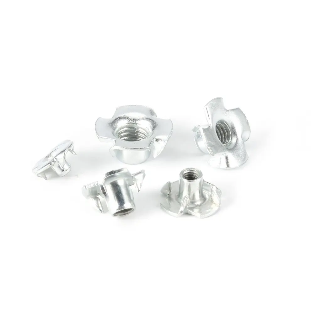 90PCS M3 M4 M5 M6 M8 Four Pronged T Nut Thread For Wood Insert Four Pronged Furniture Nuts Assortment Bolt Fastener Hardware 90PCS M3 M4 M5 M6 M8 Four Pronged T Nut Thread For Wood Insert Four Pronged Furniture Nuts Assortment Bolt Fastener Hardware