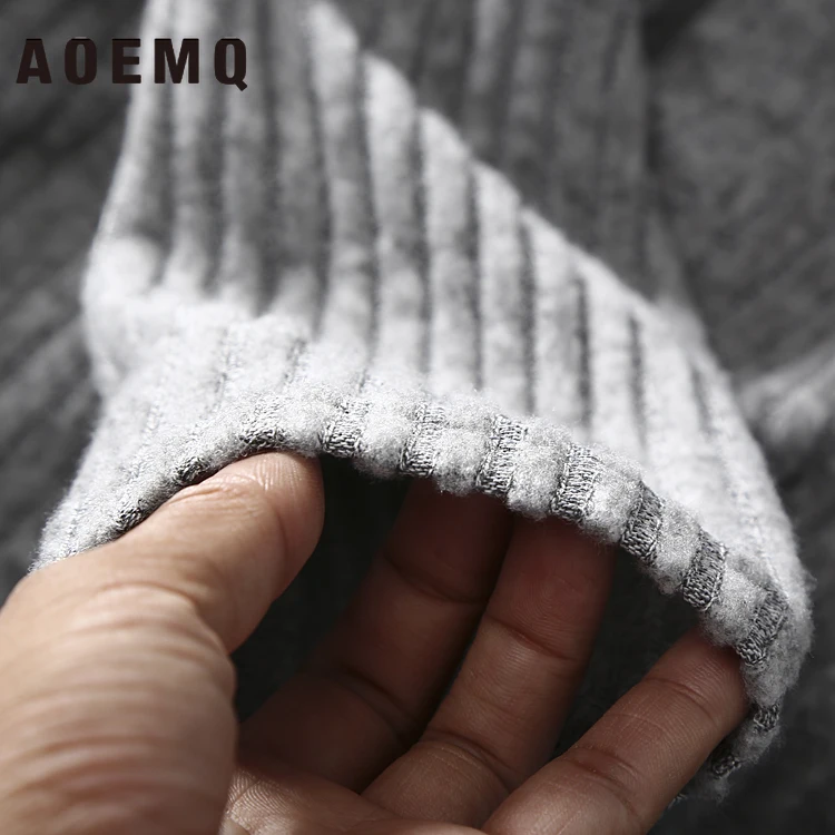 AOEMQ хлопковые пальто винтажные серые кардиганы пальто Англия High Street Панк пальто тонкие осенние полосатые прямые жилеты одежда