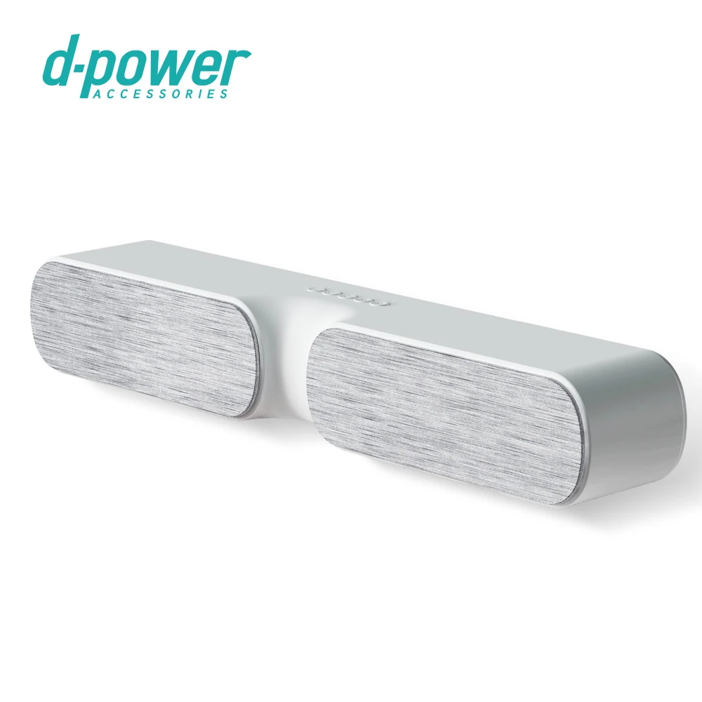 

Dpower Portable Bluetooth 5.0 TWS Speaker 3D Stereo Music Surround 10W Wireless Loudspearker Support Bluetooth TF Card USB