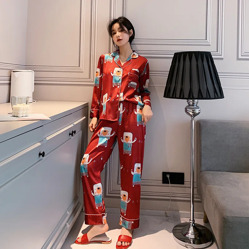 2020-Summer-Satin-Pyjamas-Women-Pajamas-Sets-With-Pants-Flower-Print-Long-Sleeve-Silk-Sleepwear-Pijama.jpg_ (6)