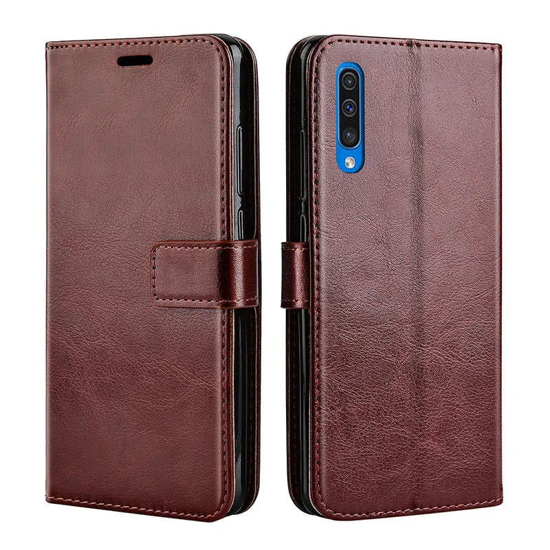 Кожаный чехол книжка для Samsung Galaxy A30S накладка A30 s A307F A307|Бамперы| |