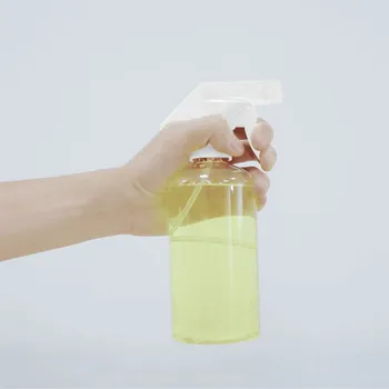 

1Pcs 500ml Transparent Reusable Travel Empty Spray Bottle Plastic Atomizer Sprayer Small Mini Refillable Bottle Two Spray Modes