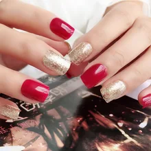 Конечный продукт патч для ногтей поддельный относится к готовому продукту Маникюр короткий милый патч конечный продукт ногтей красота продукт B52