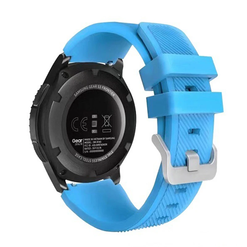 Gear S3 Frontier классический ремень для samsung galaxy watch 46 мм SM-R800 смарт-аксессуары для часов браслет для gear S3 браслет