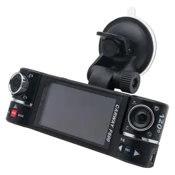 

Portable Car Camera Car Dash Cam IR Dual Lens 2.7" F600 1080P