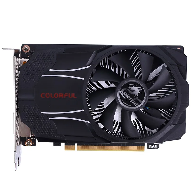 Красочные GeForce GTX 1650 Mini DDR5 4G VGA DVI HDMI DP