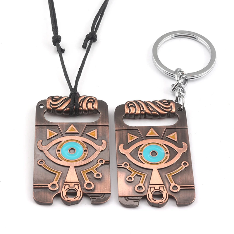 The Legend of Zelda Sheikah Slate Breath of the Wild Necklace Pendant Cosplay