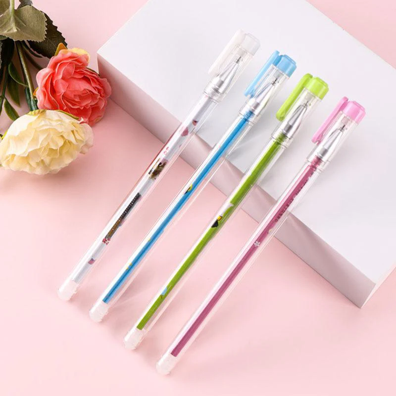 

12PCS Heat Erasable Pens for Student School Black or Blue Pens for Kids Home LHB99