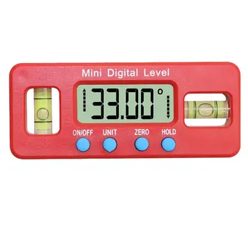 

Strong Magnetic 3V Large Capacity Lithium Battery Electronic Mini Level Instrument Inclinometer Angle Ruler