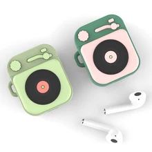 Чехол для AirPods, роскошный силиконовый мягкий чехол из ТПУ, кожухи головных телефонов для Airpods 2, защитный чехол, аксессуары для наушников с кольцом на палец