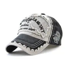 Ms. JAMONT весна/лето шляпа голова тигра элемент мыть ретро бейсбольная кепка модная повседневная Кепка