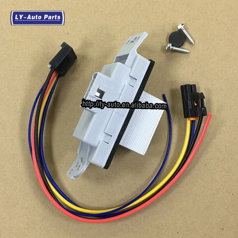 Heater Blower Motor Regulator Resistor Module 89018778 For Chevy Silverado Trailblazer Cadillac Escalade GMC Sierra