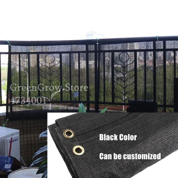 

Hi-Quality Black Anti-UV HDPE Sunhade Net Home Garden Balcony Guardrail Safety Net Swimming Pool Covered Sunscreen Shading Net