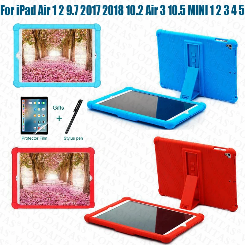 Чехол для ipad 9 7 2018 2017 5th 6th мягкий чехол mini 123 4/5 gen 10 2 2019 Pro10.5 Air 3 | Компьютеры и офис