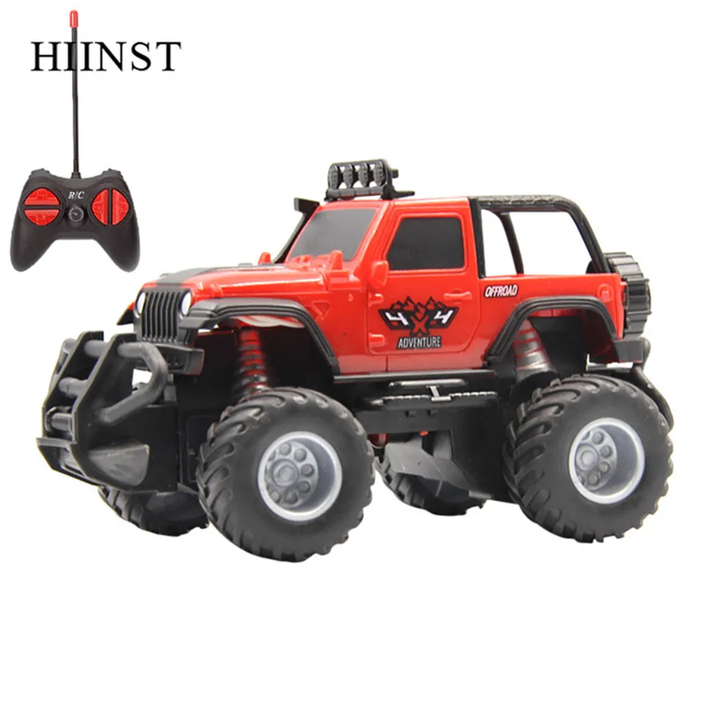 HIINST Toys Electric RC Car 4WD 4CH Led Rock Crawler Roll Car 4x4 Drive Remote Control 2pcs Boys Remote Control Buggy Car Toys