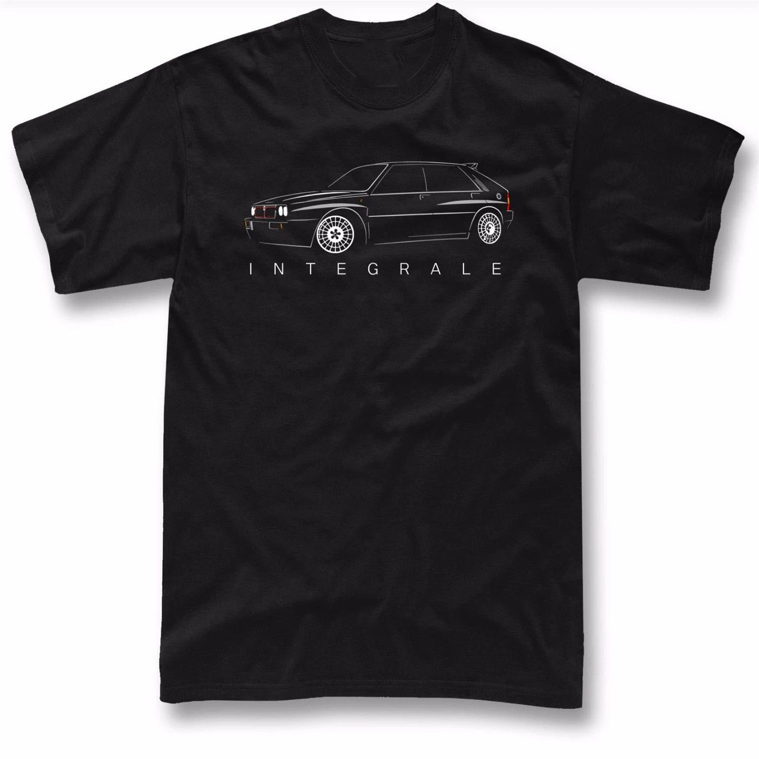 Lancia Delta футболка integrale rally классический турбо Толстовка Летний стиль Топы