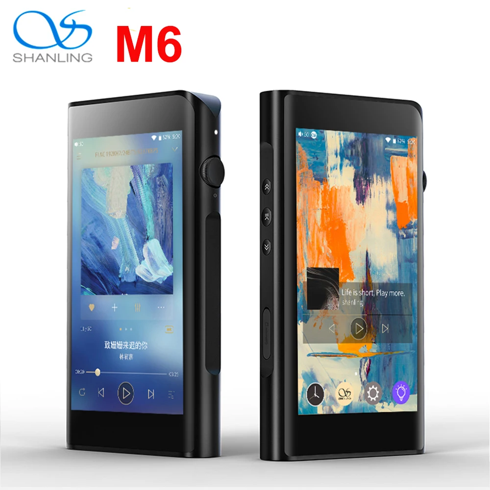 Shanling M6 двойной AK4495SEQ Android OS сбалансированный портативный музыкальный плеер MP3