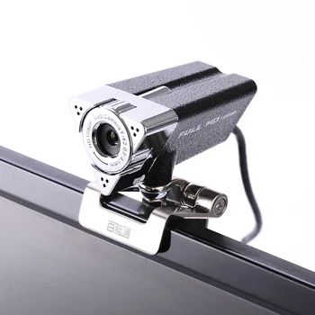 

High Quality HD 1080P Webcam USB Night Vision Web Cam Camara Web HD Video Call Clip-on Laptop Desktop Camera With Mic