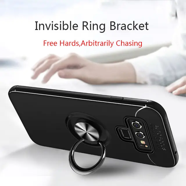 Luxury Bracket Ring Shockproof Samsung Case
